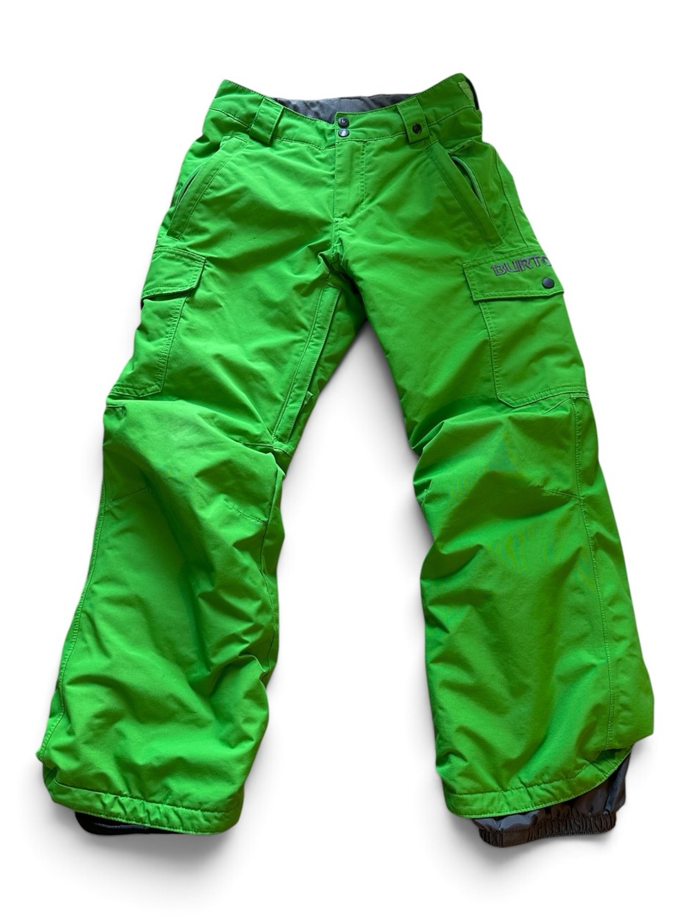 Burton Bright Green Kids Snow Cargo Pants